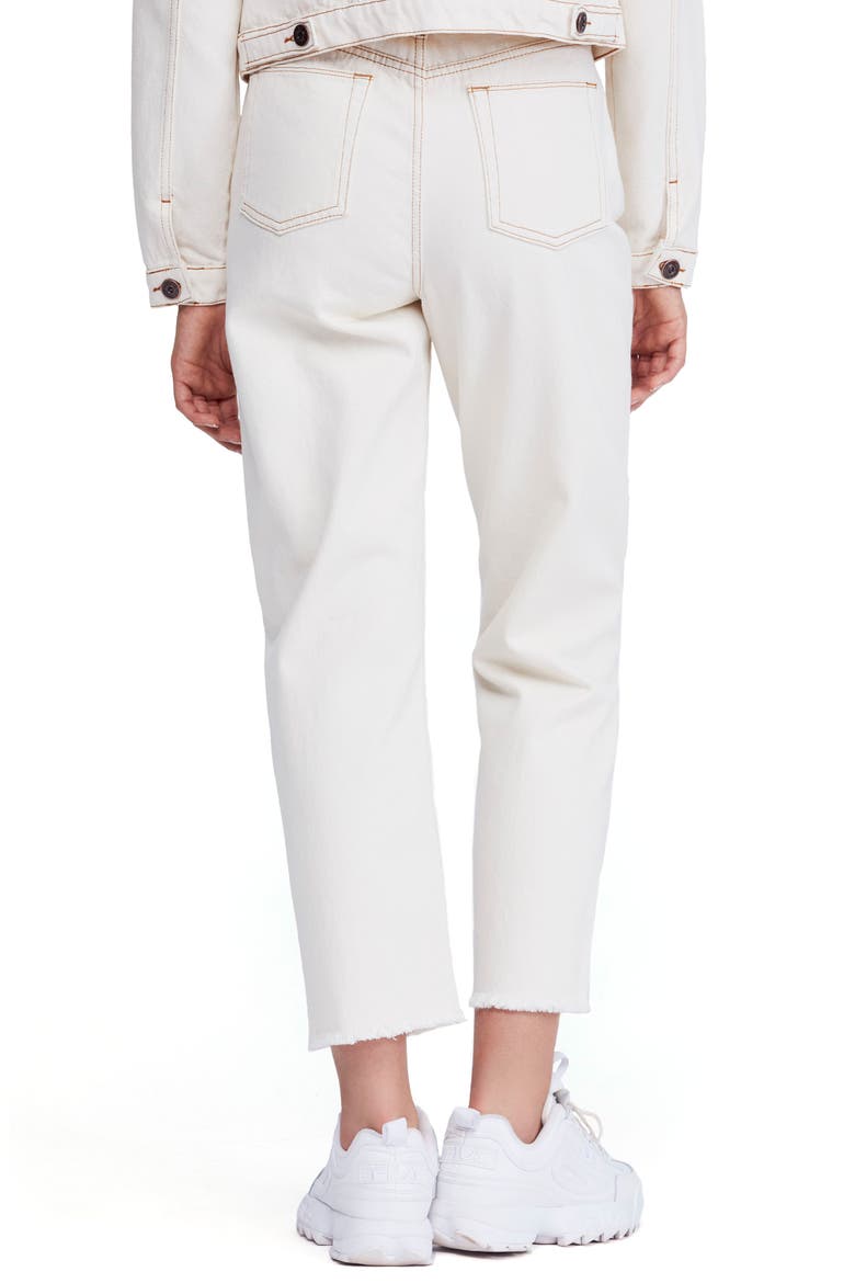 Pax High Waist Jeans, Alternate, color, IVORY