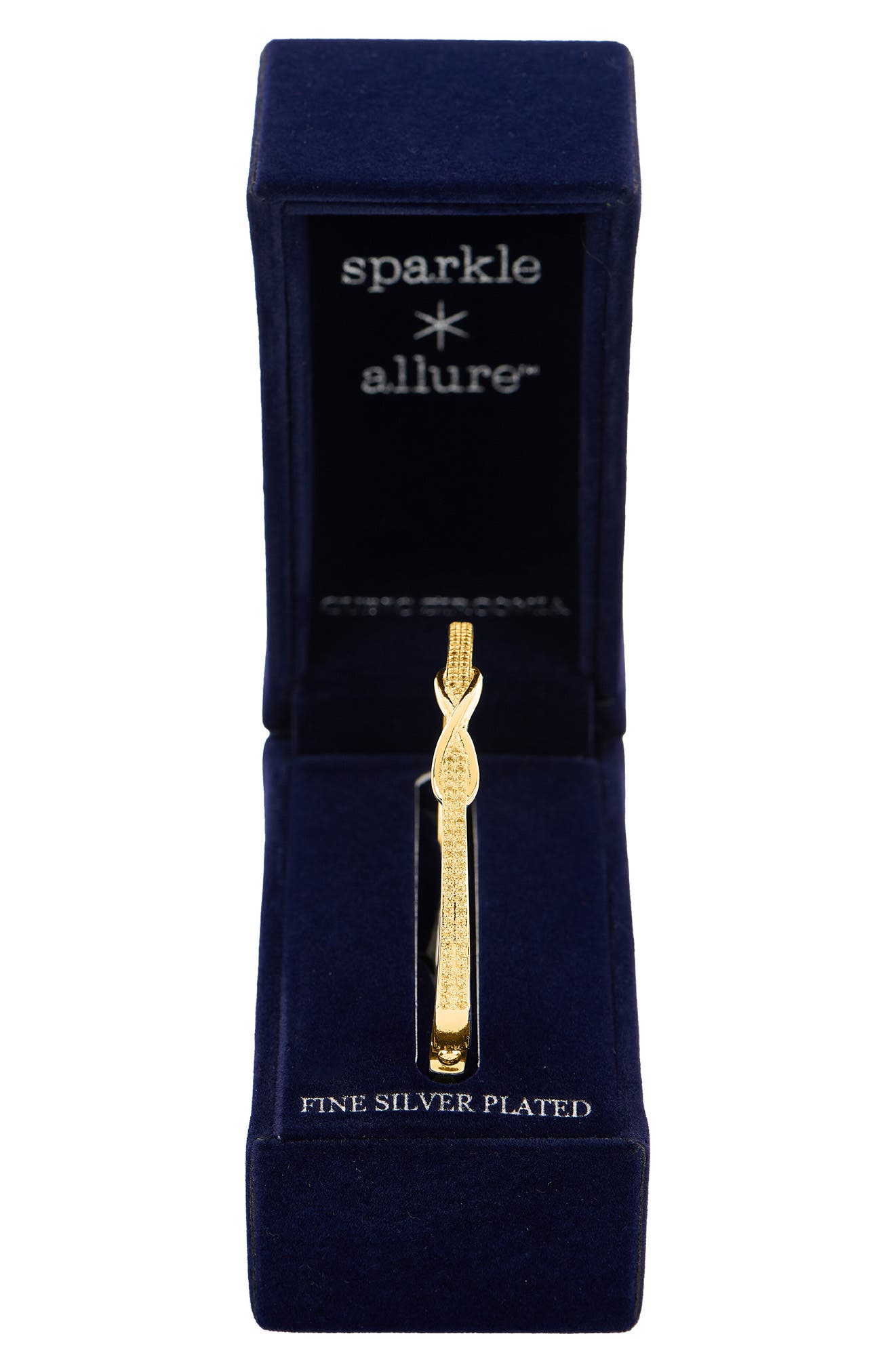 Danecraft Pavé Cubic Zirconia Infinity Hinge Bangle