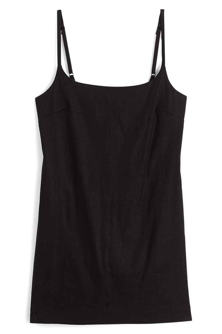 Square Neck Romper, Alternate, color, JET BLACK