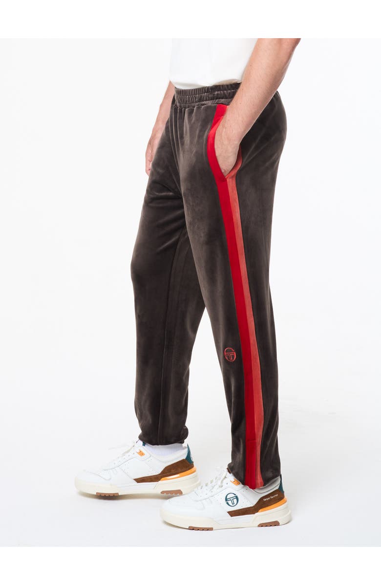 Sergio Tacchini Banda Velour Track Pant, Main, color, Mulch