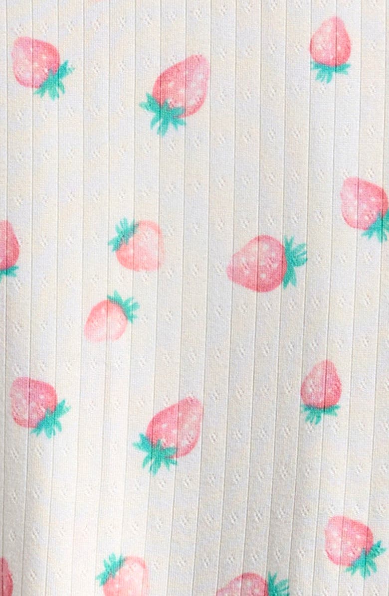 Ava & Yelly Kids' Print Long Sleeve Top & Shorts Set, Alternate, color, Ivory