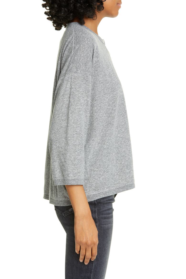The Shrunken Henley, Alternate, color, HEATHER GREY