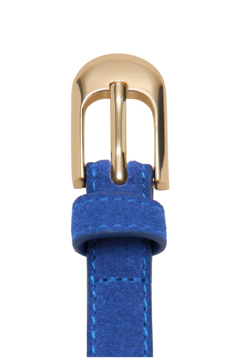 Leather Belt, Alternate, color, BLUE