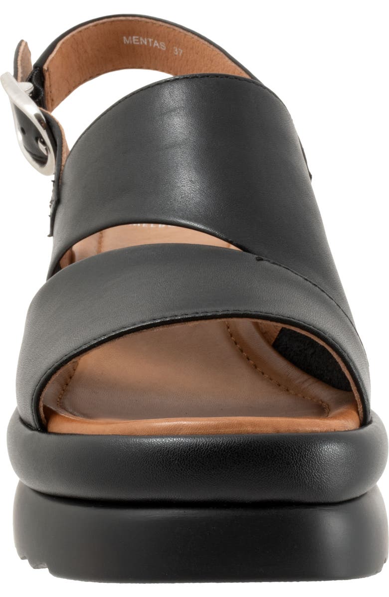 EOS FOOTWEAR Mentas Slingback Platform Wedge Sandal, Alternate, color,