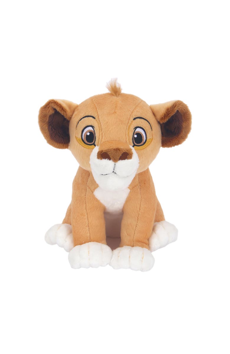 Lambs & Ivy Disney Baby THE LION KING Plush Stuffed Animal Toy - Simba, Alternate, color, Brown