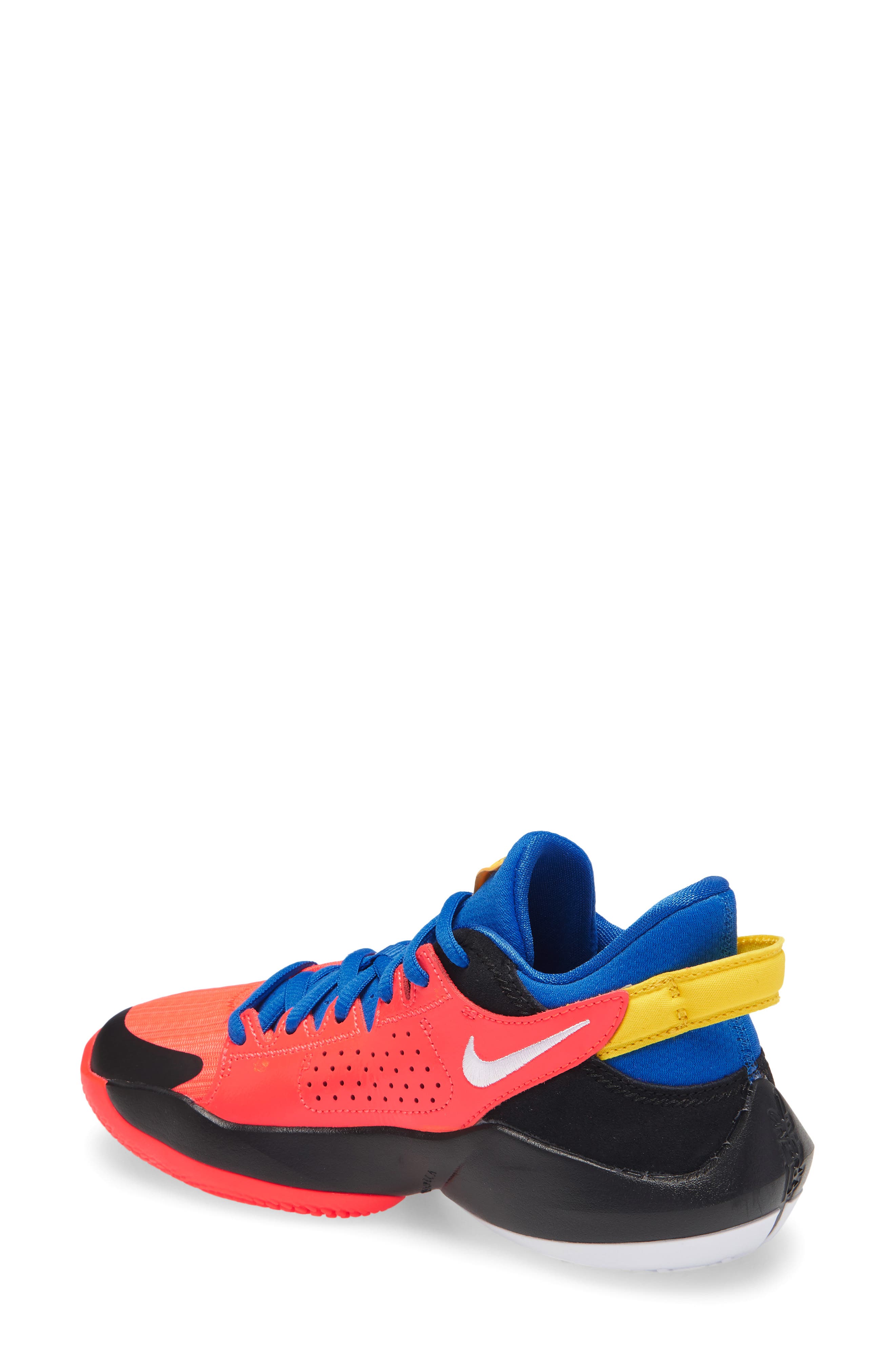 Freak 2 GS Basketball Sneaker, Alternate, color, CRIMSON/ WHITE/ YELLOW