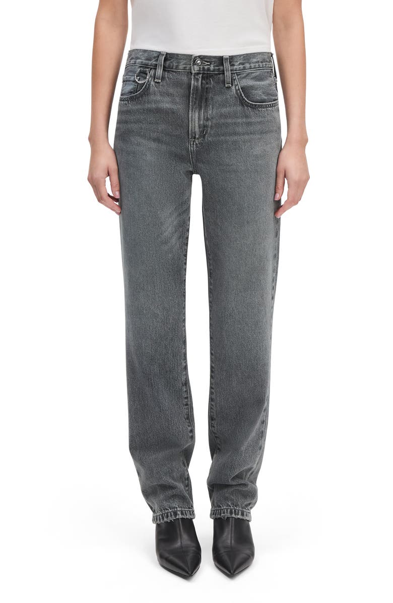 Favorite Daughter The Mikaela Low Rise Long Slim Straight Leg Jeans, Main, color, Toledo