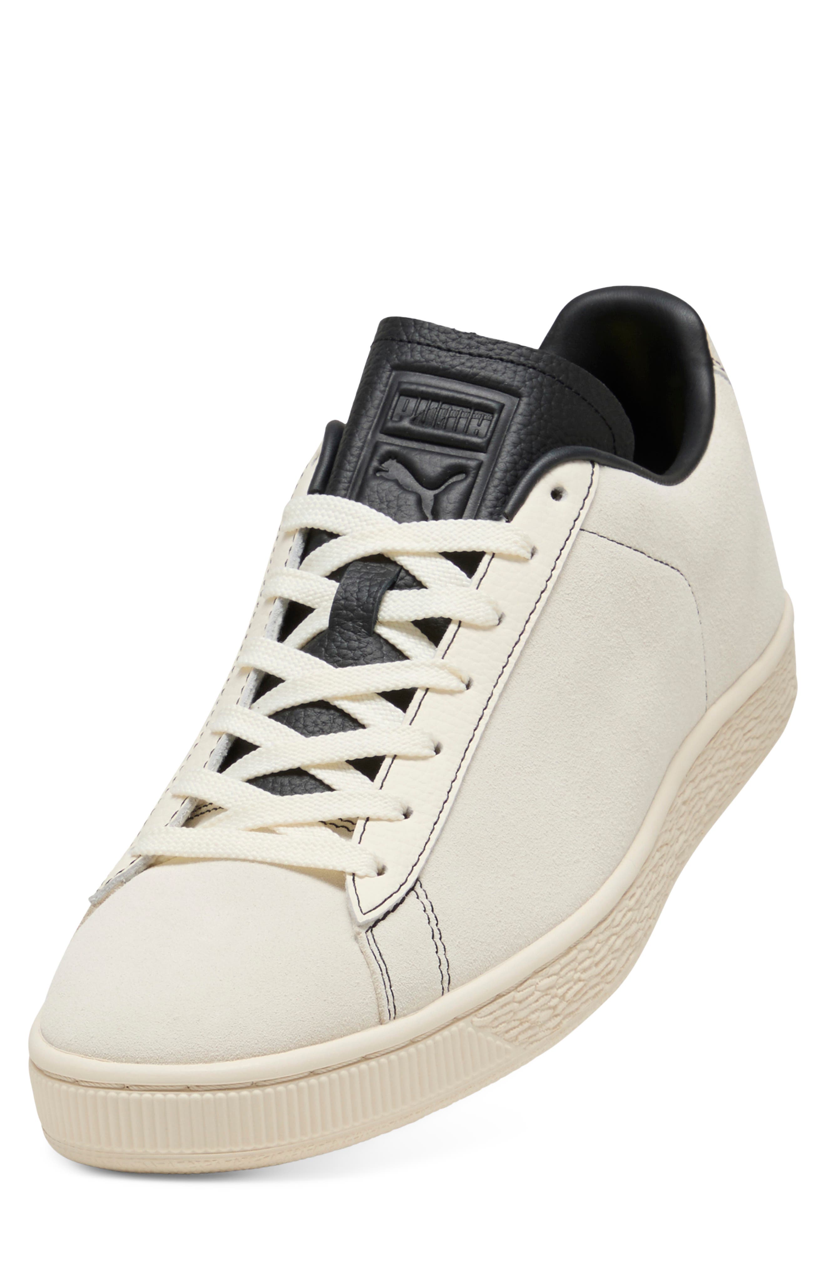 Suede Icons Sneaker, Alternate, color, FROSTED IVORY/ PUMA BLACK