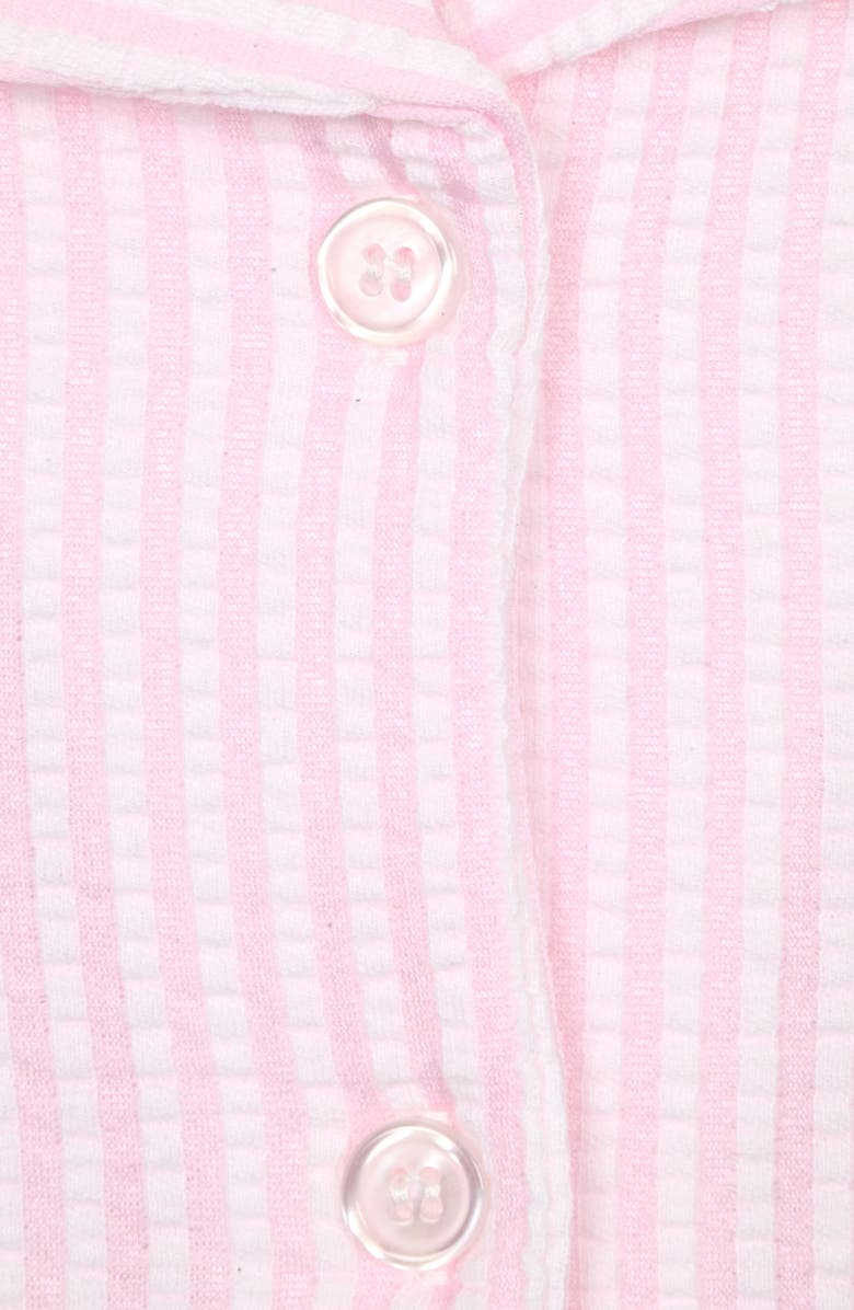 SLEEP ON IT Kids' Two-Piece Short Pajamas & Scrunchie Set, Alternate, color, Pink