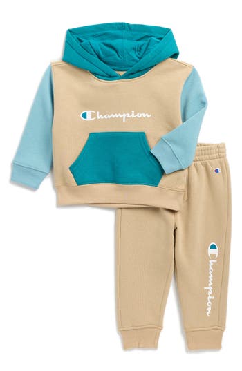 Champion Hoodie & Joggers Set In Neutral