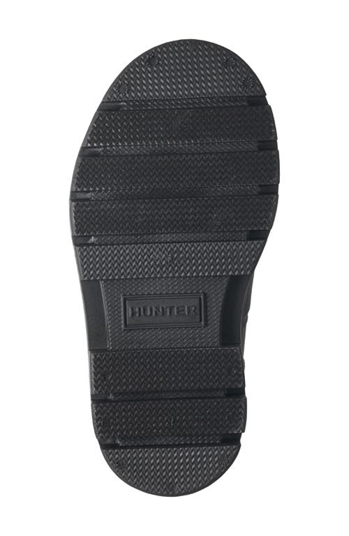 Hunter Kids' Stamp Waterproof Lace-up Rain Boot In Multi