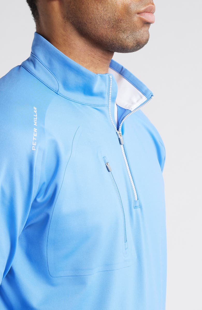 Peter Millar Verge Performance Quarter Zip Pullover, Alternate, color, 
