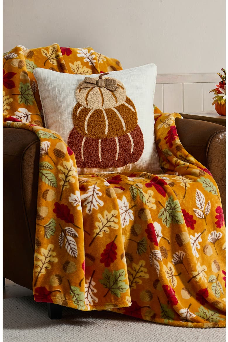 Oakdale Plush Throw Blanket, Alternate, color, NO COLOR