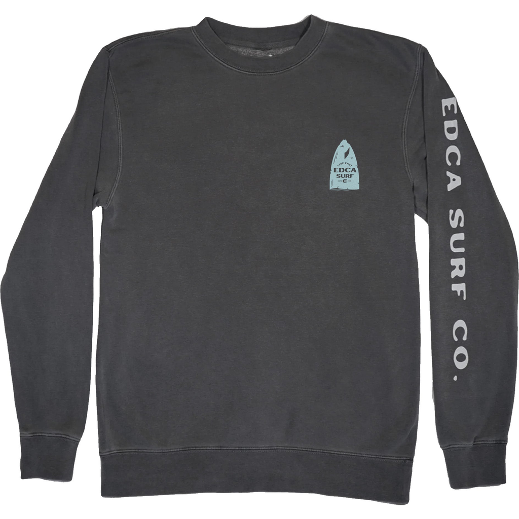 Everyday California Beater Board Crewneck Sweatshirt in Grey  product