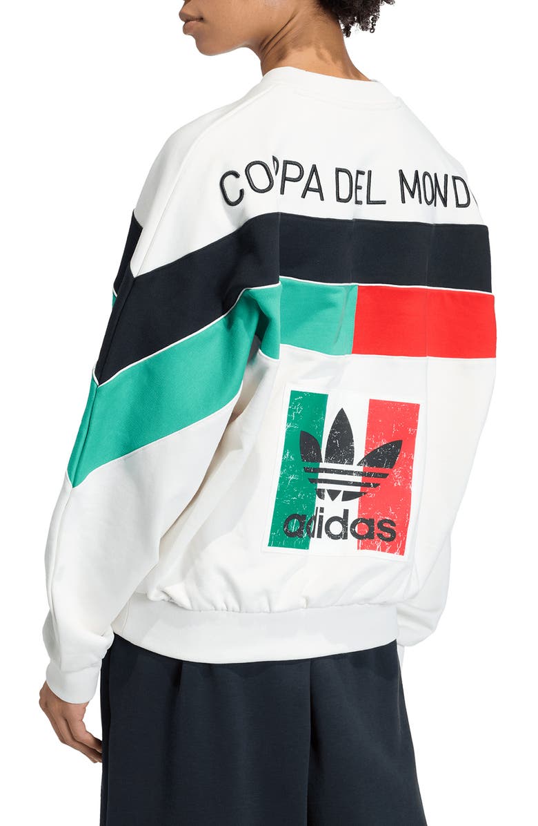 adidas Originals Italia Crewneck Sweatshirt, Alternate, color,