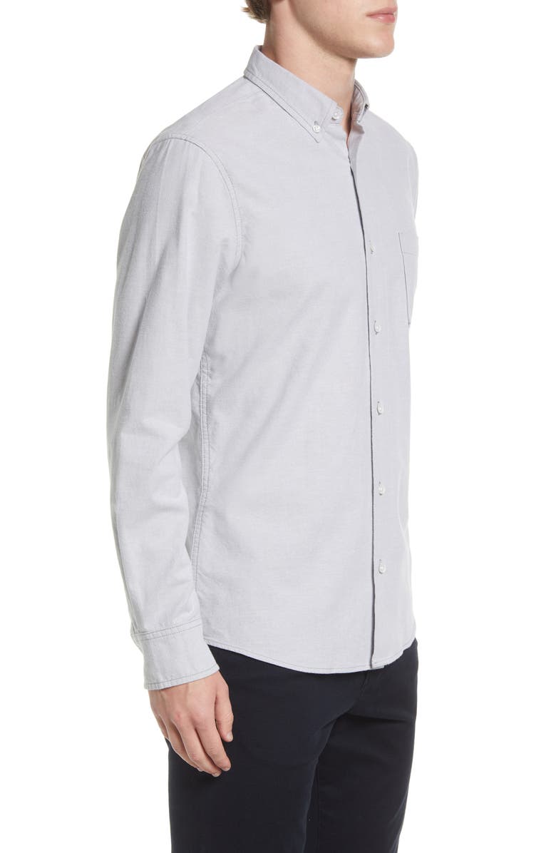 Nordstrom Oxford Button-Up Performance Shirt, Alternate, color,