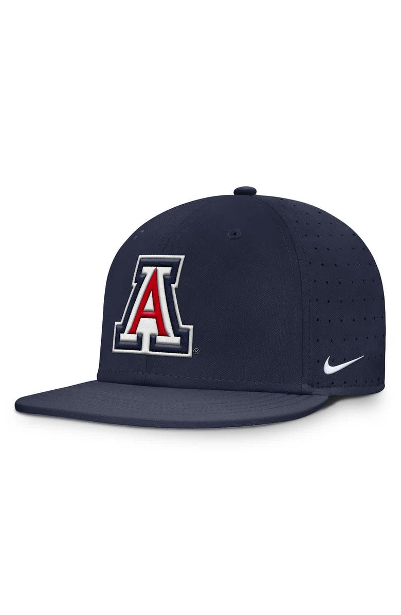 Nike Men's Nike Navy Arizona Wildcats On-Field Dugout True Performance Fitted Hat, Alternate, color, 