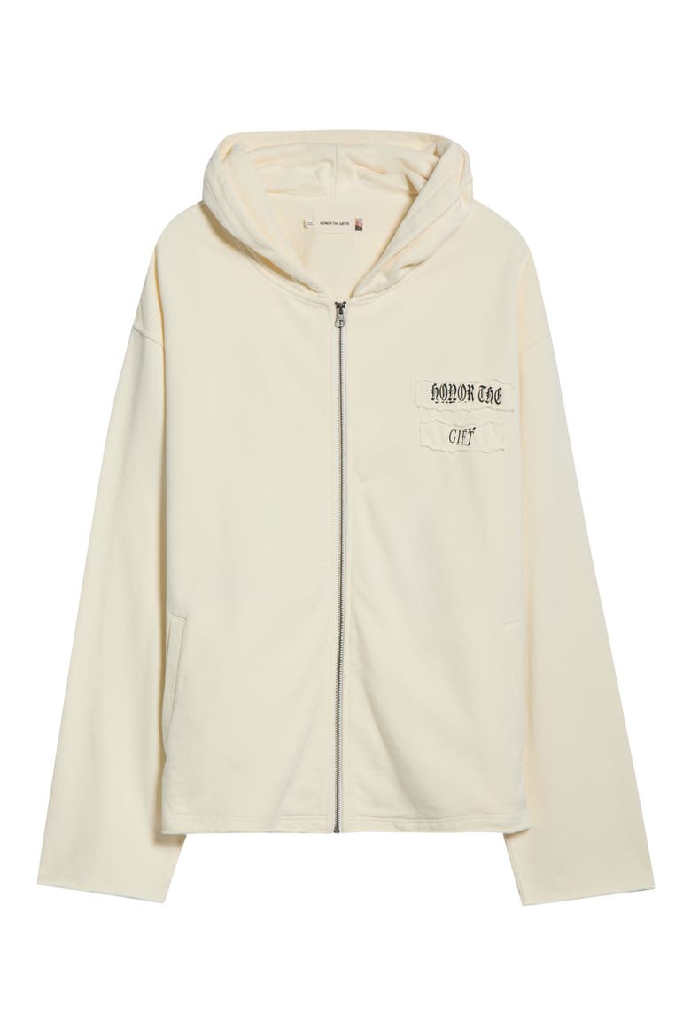 Running Sh*t Since 1988 Zip Hoodie, Alternate, color, WHITE