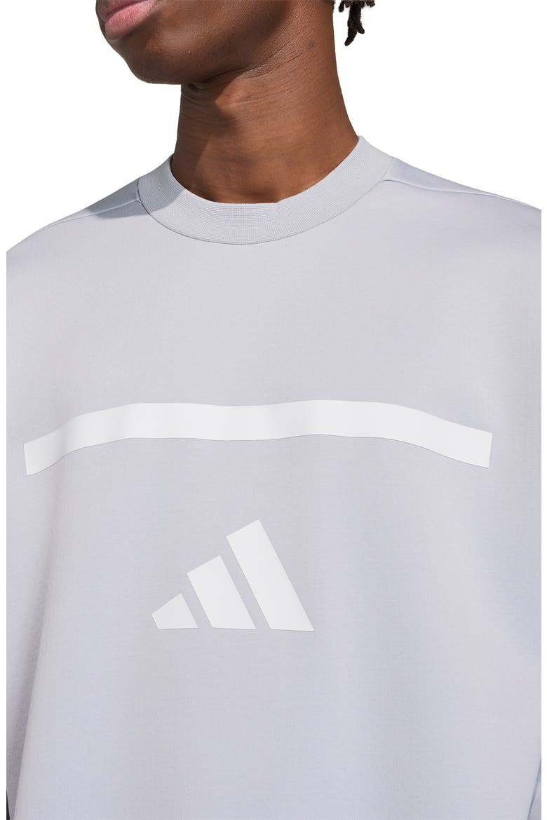 Z.N.E. Oversize Sweatshirt, Alternate, color, HALO SILVER/ /