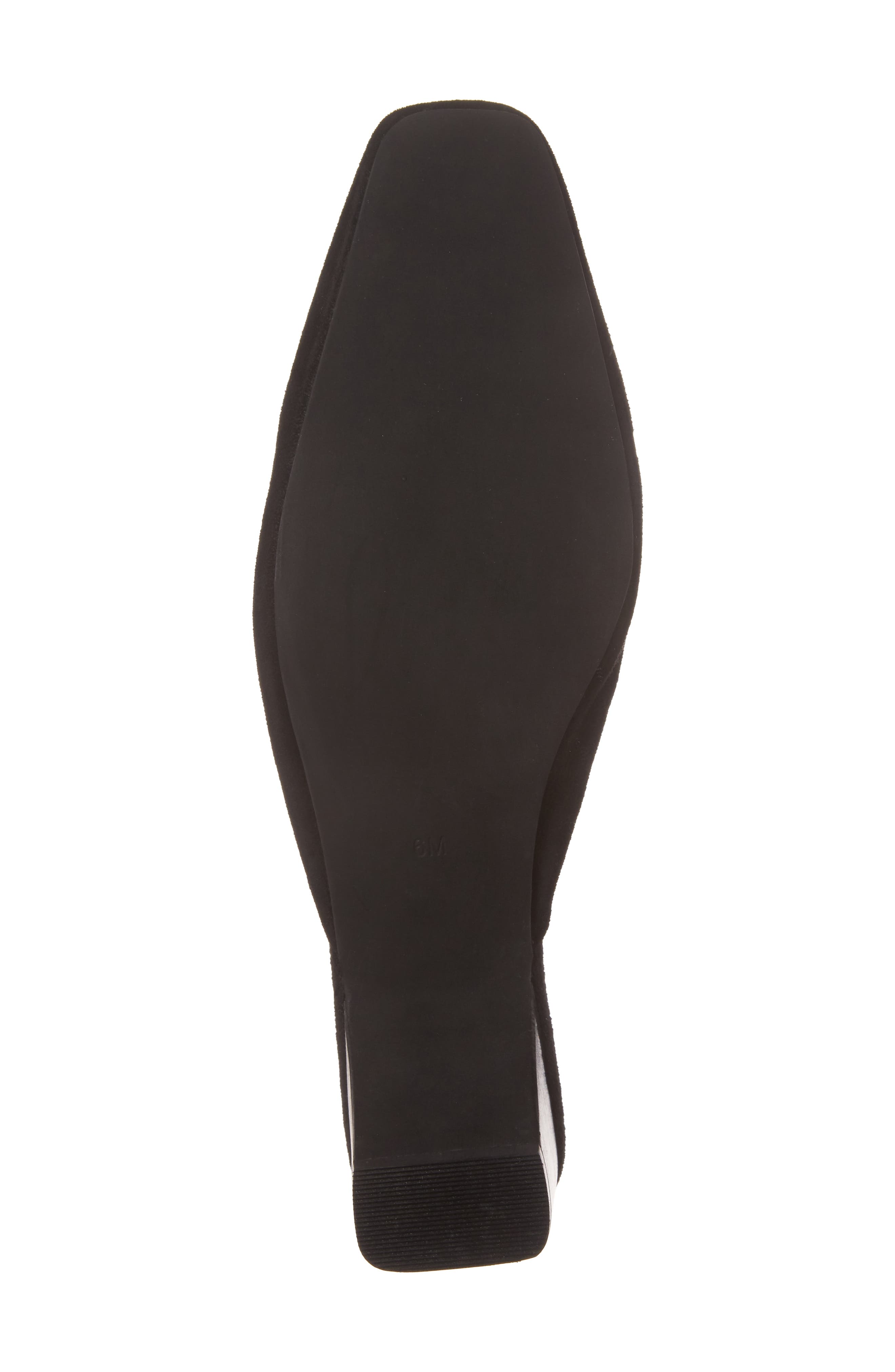 Jenae Loafer Mule, Alternate, color, BLACK SUEDE