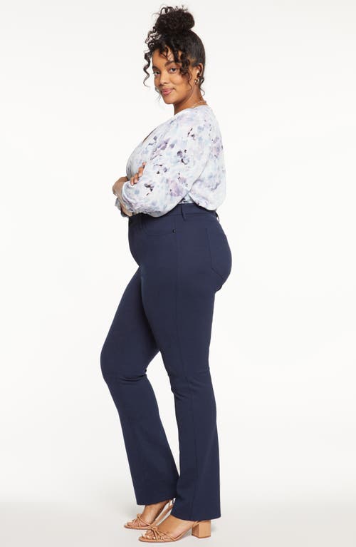 Nydj Marilyn Straight Leg Pants In Blue