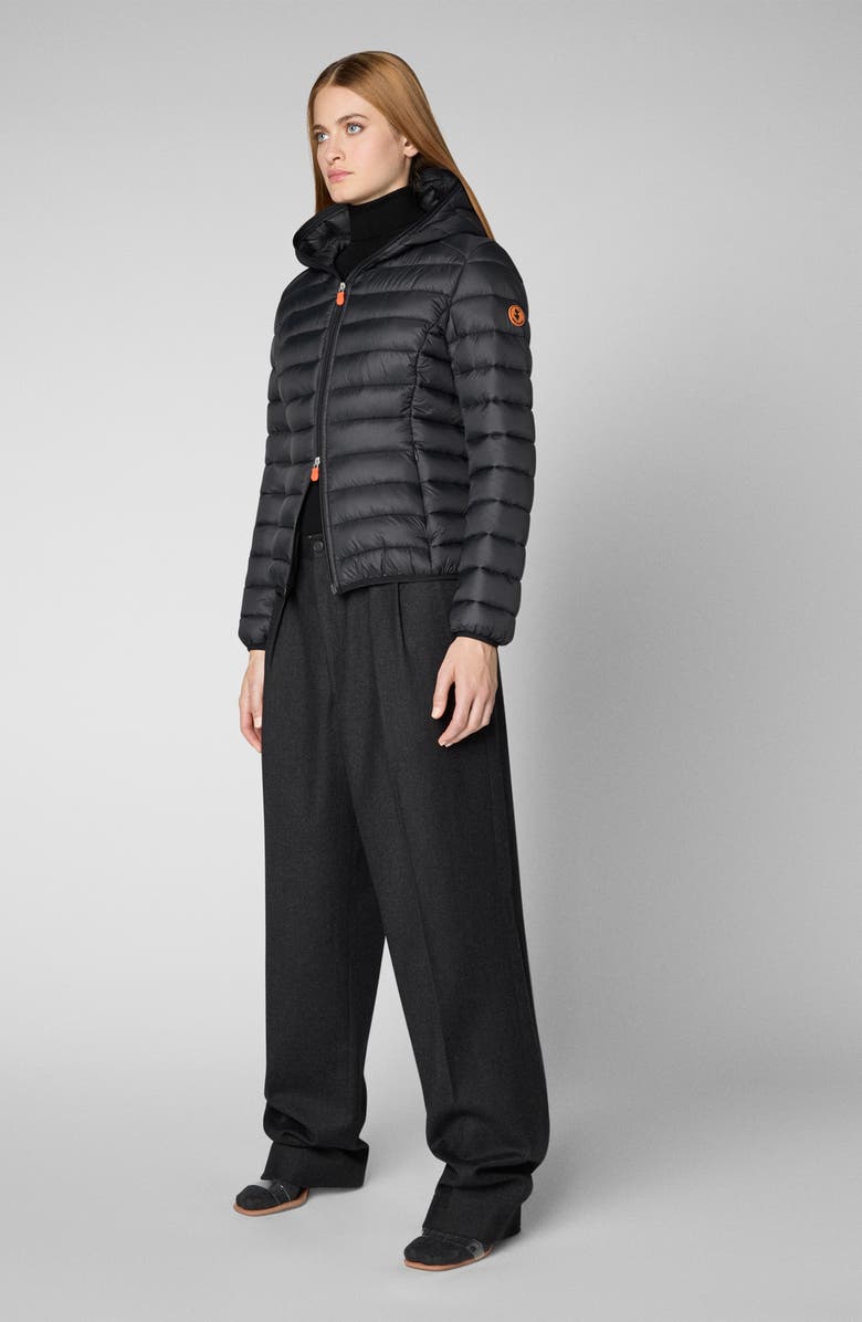 Save The Duck Daisy Packable Hooded Puffer Jacket, Alternate, color, 