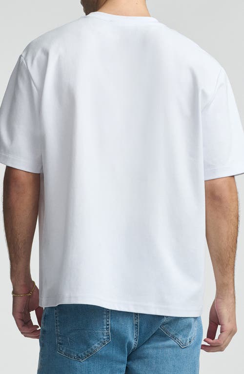 Mavi Jeans Relaxed Fit Cotton T-shirt In White