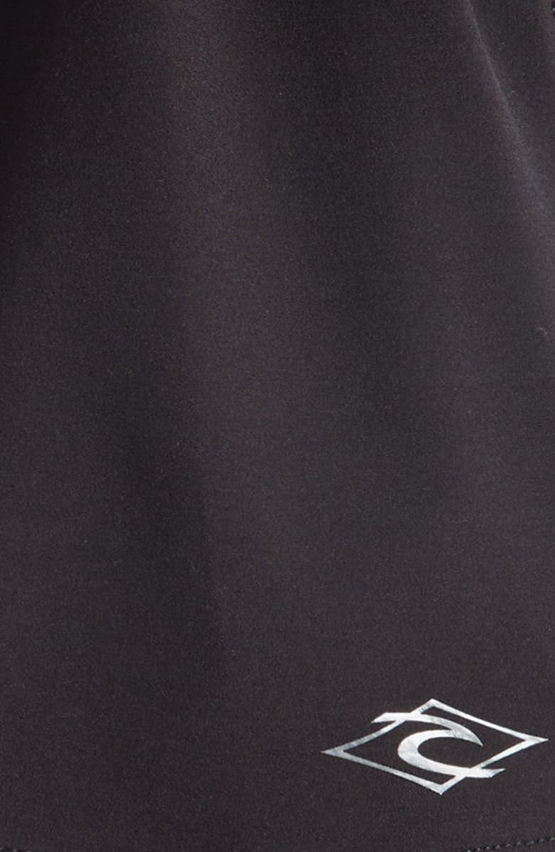 Rip Curl Kids' Boardwalk Phase Volley Swim Trunks, Alternate, color, Black