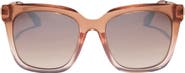 DIFF Hailey 54mm Square Sunglasses