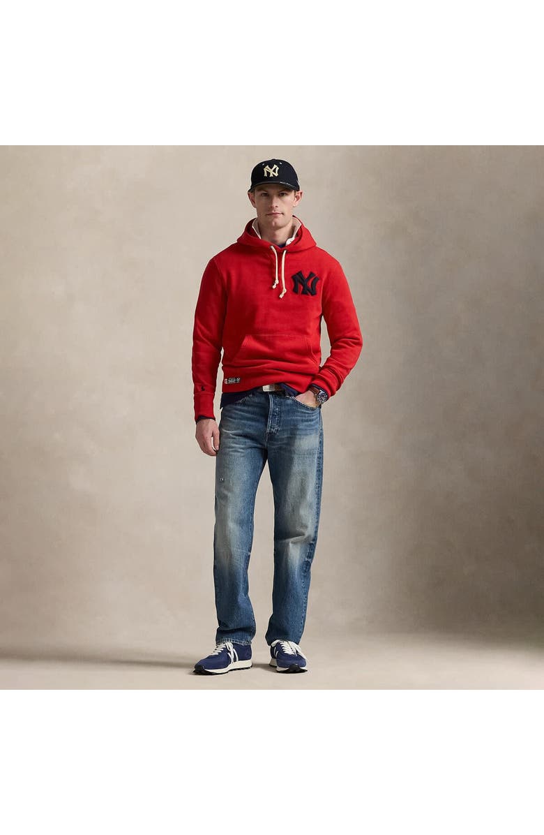 Polo Ralph Lauren Red Yankees  Fleece Hoodie, Alternate, color, 