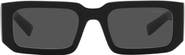 Prada 54mm Rectangular Sunglasses