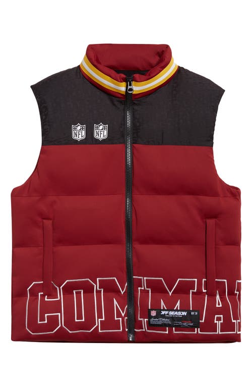 Off Season Nfl Team Water Repellent Puffer Vest In Multi