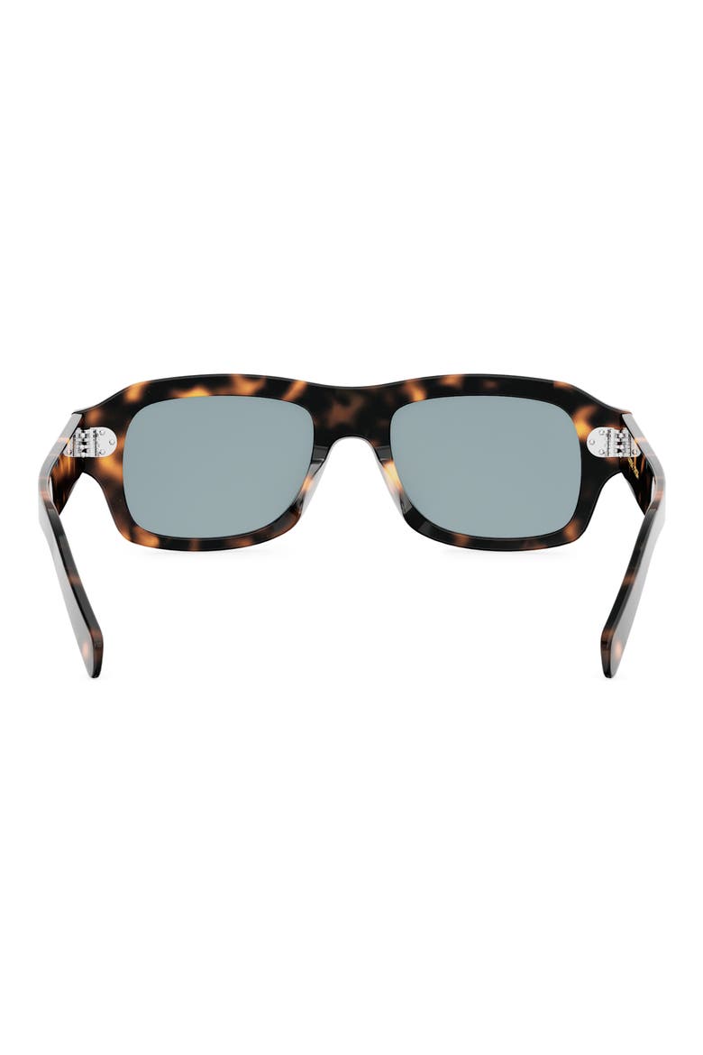 3 Dots 53mm Rectangular Sunglasses, Alternate, color, DHAV/BLU