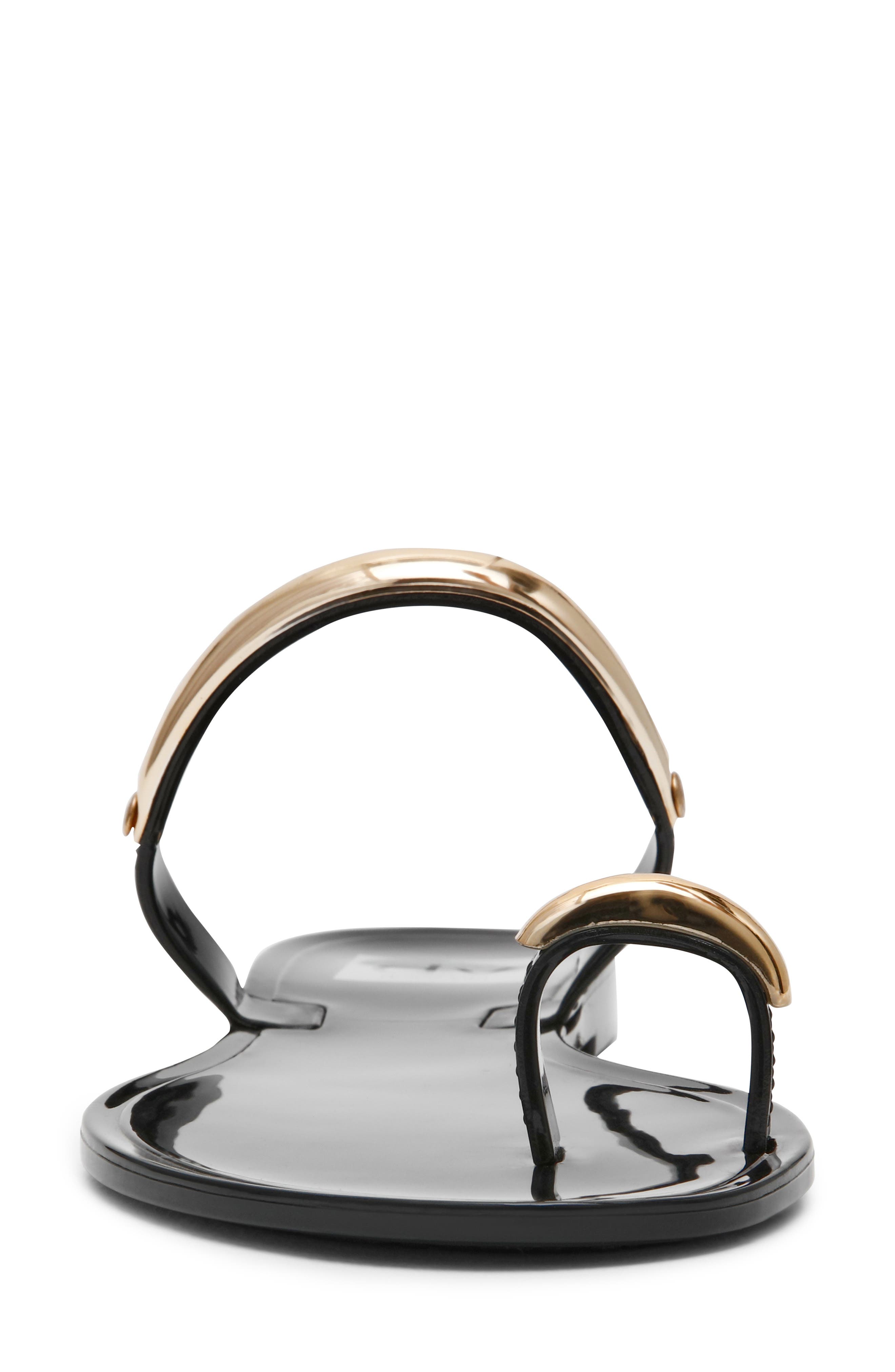 DV by Dolce Vita Ivonna Toe Loop Sandal, Alternate, color, Black