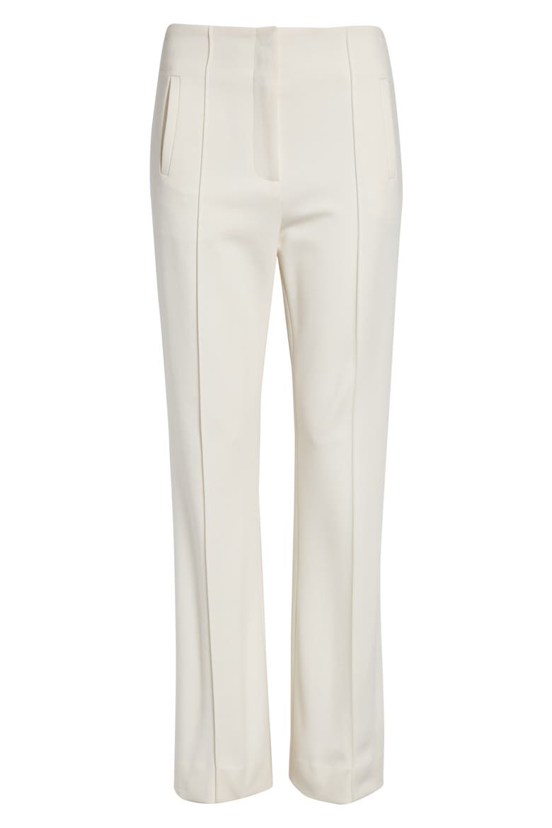 Kean Pintuck Pleat Crop Pants, Alternate, color, DOVE