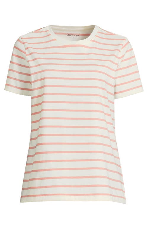 Lands' End Relaxed Supima Cotton Crew Neck T-shirt