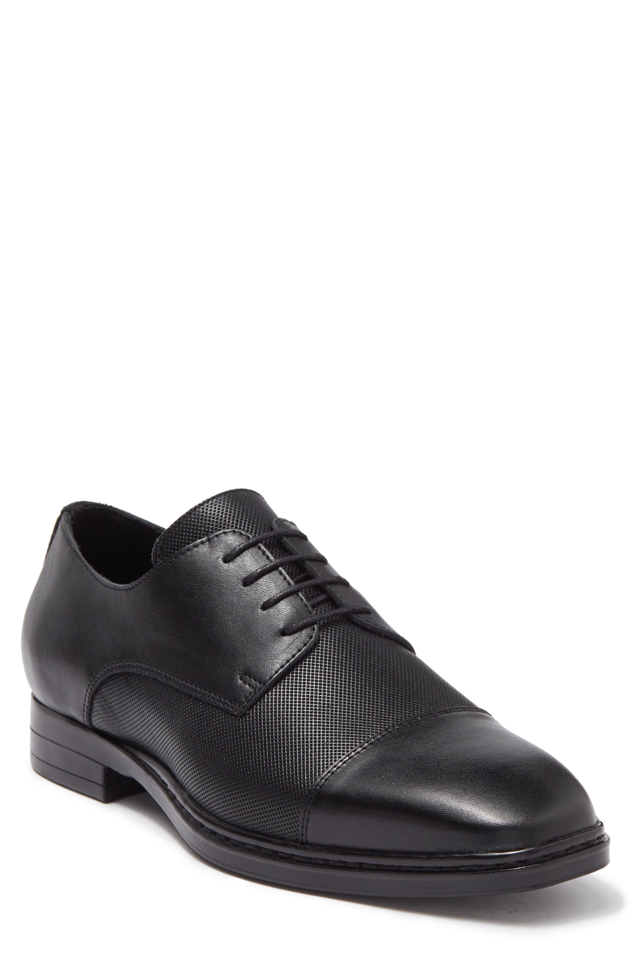 Leather Cap Toe Derby