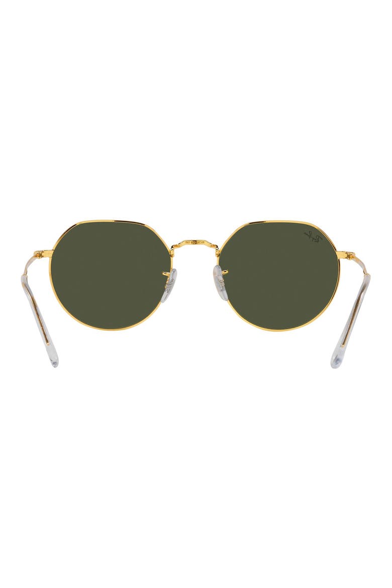 51mm Round Sunglasses, Alternate, color, LEGEND GOLD/ GREEN
