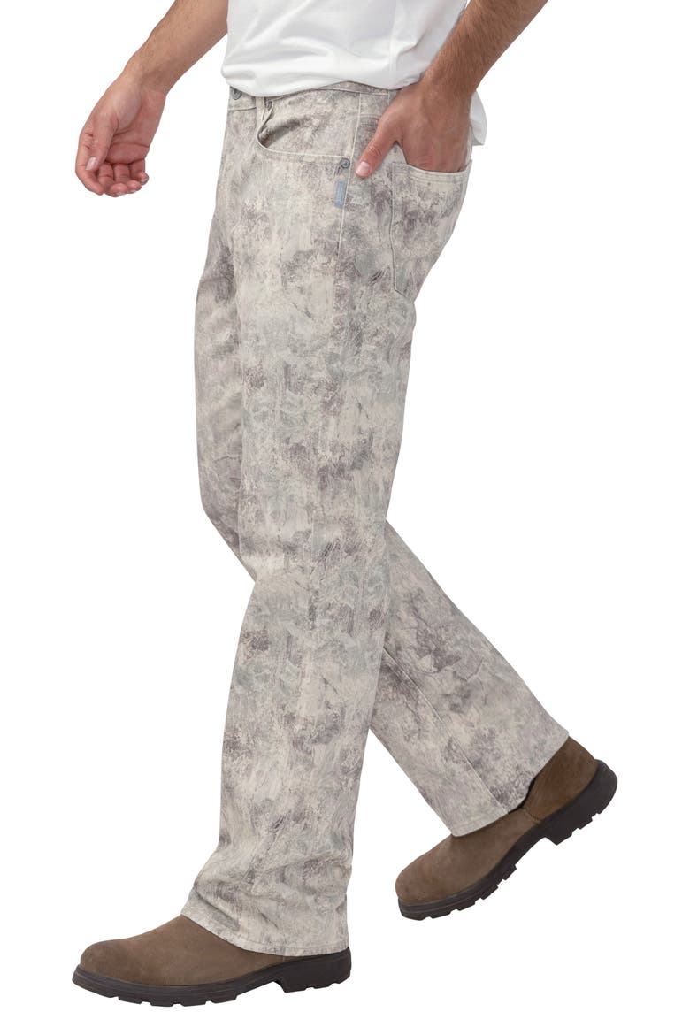 Zac Distressed Relaxed Straight Leg Jeans, Alternate, color, DISTRESSED TREE