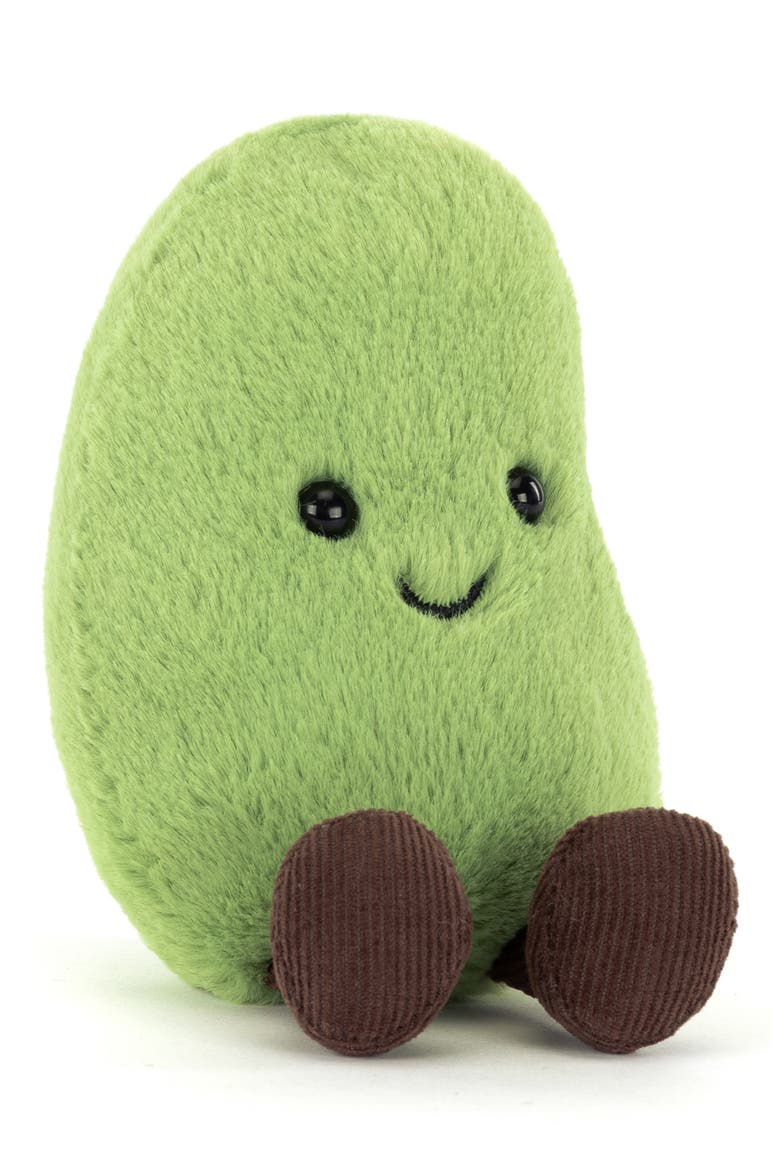 Amuseables Edamame Bean Plush Toy, Main, color, GREEN