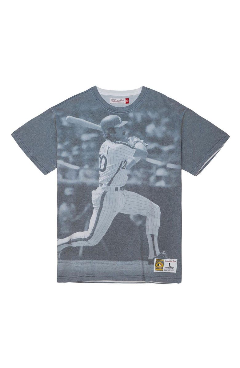 Mitchell & Ness Men's Mitchell & Ness Mike Schmidt Philadelphia Phillies Cooperstown Collection Highlight Sublimated Player Graphic T-Shirt, Alternate, color, White