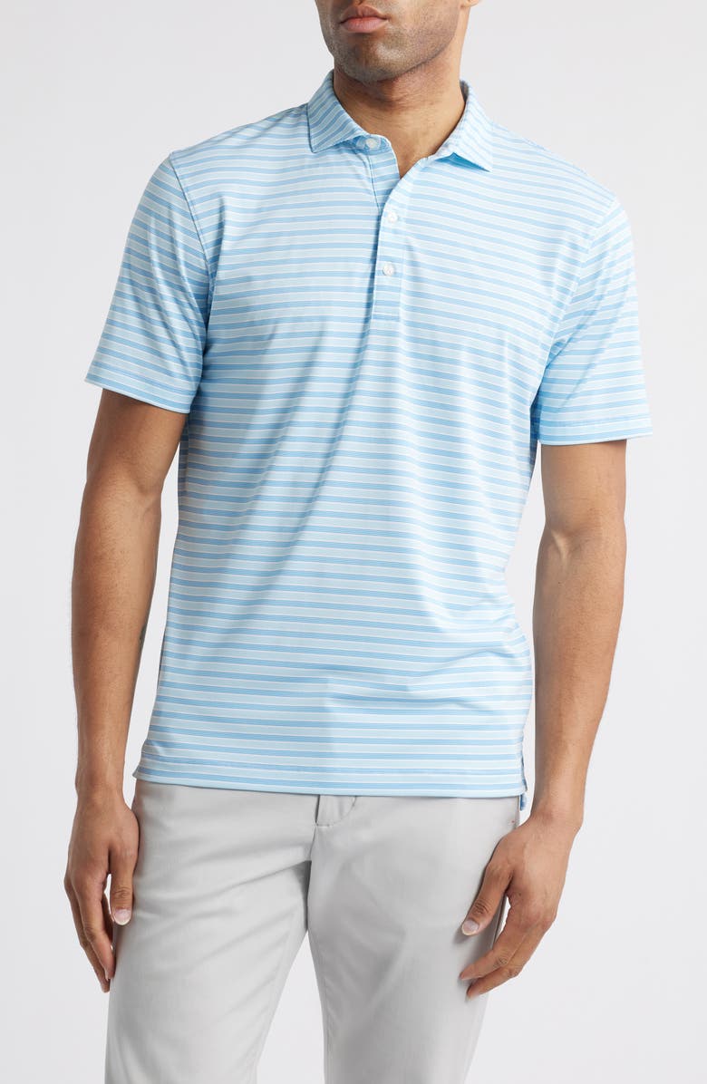 johnnie-O Danny Stripe PREP-FORMANCE Golf Polo, Main, color, 