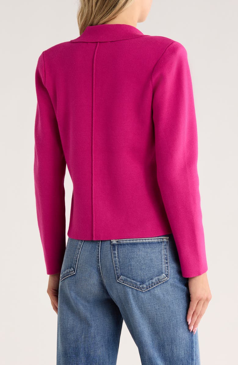 L'AGENCE Sofia Knit Blazer, Alternate, color, 