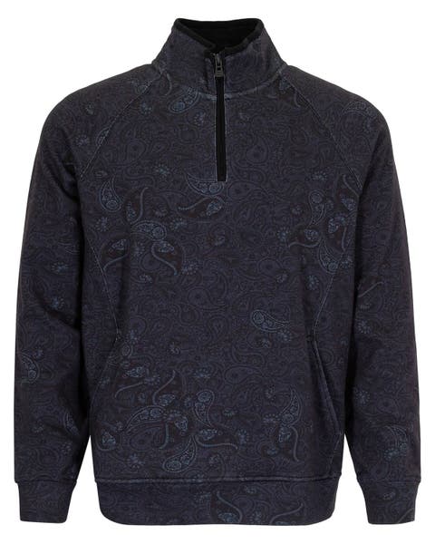 Craig Brushed Interlock Quarter Zip Pullover