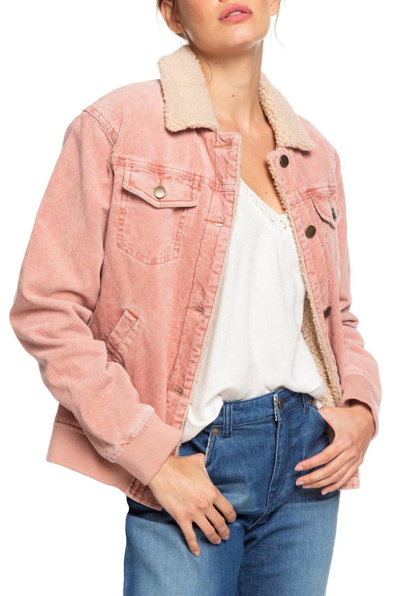 Desert Sands Corduroy Jacket, Main, color, CEDAR WOOD
