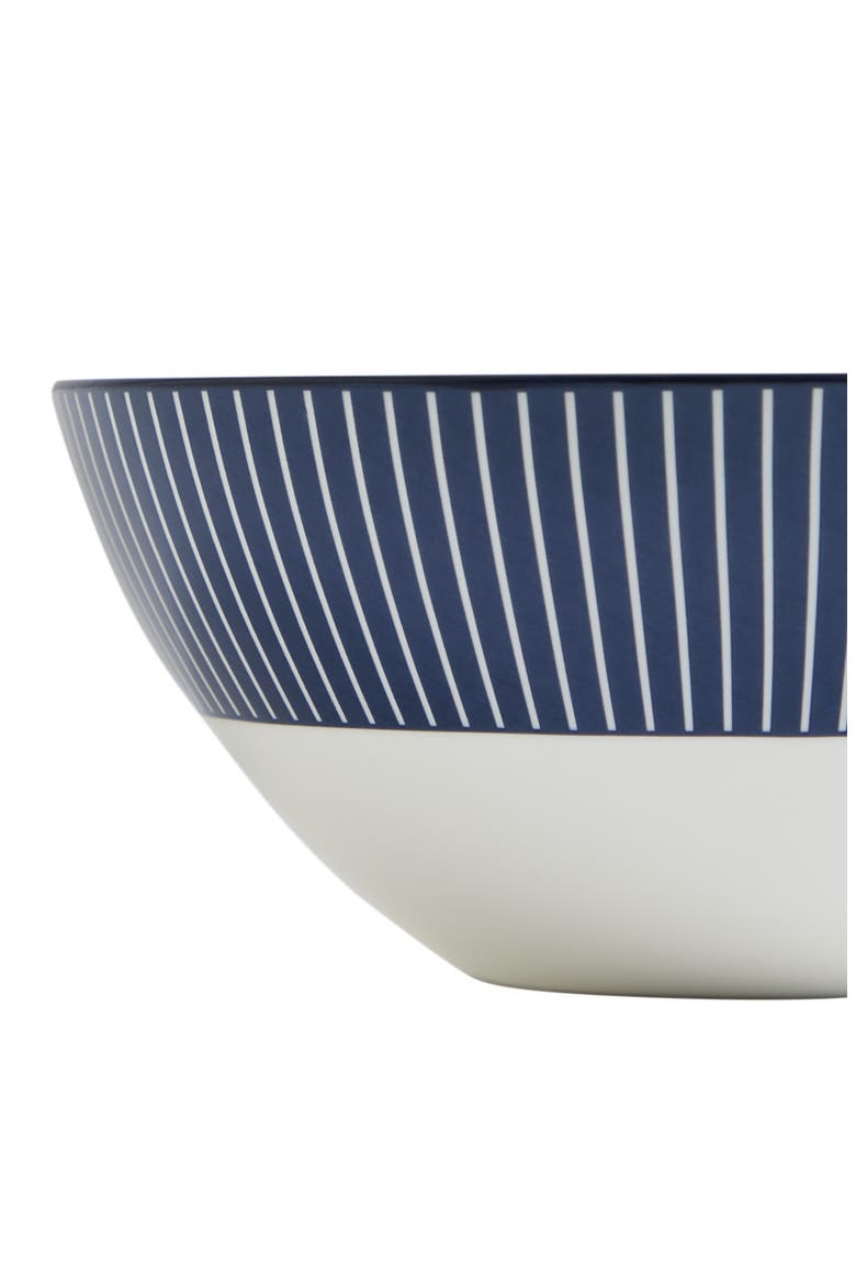Gio Pinstripe Bone China Cereal Bowl, Alternate, color, BLUE MULTI