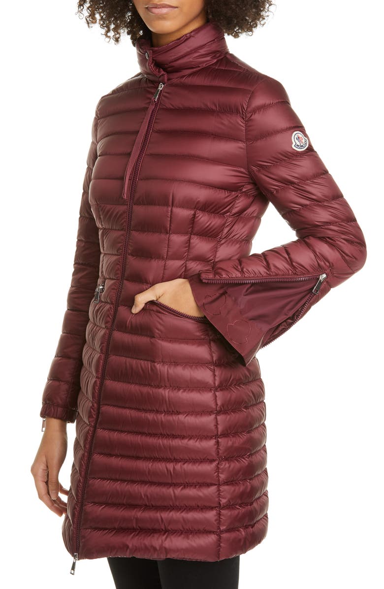 Moncler Sable Lightweight Down Quilted Puffer Coat, Alternate, color,