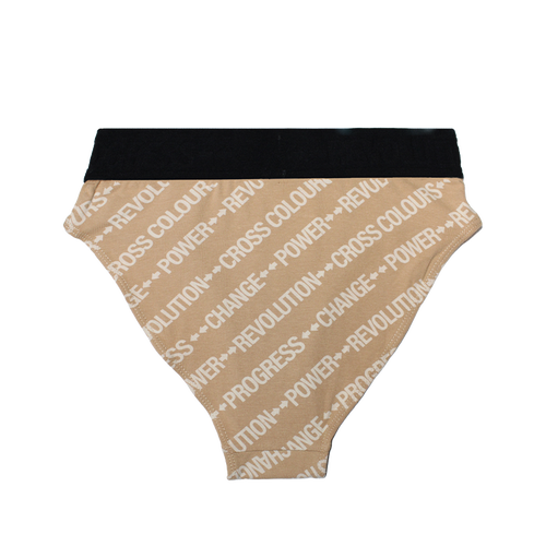 Cross Colours Power Revolution Progress Change Bikini Brief In Nude