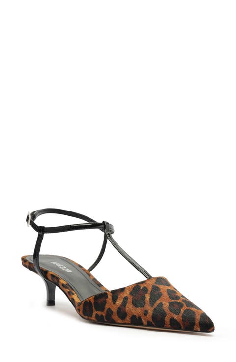 Teagan Ankle Strap Pointed Toe Pump (Women)