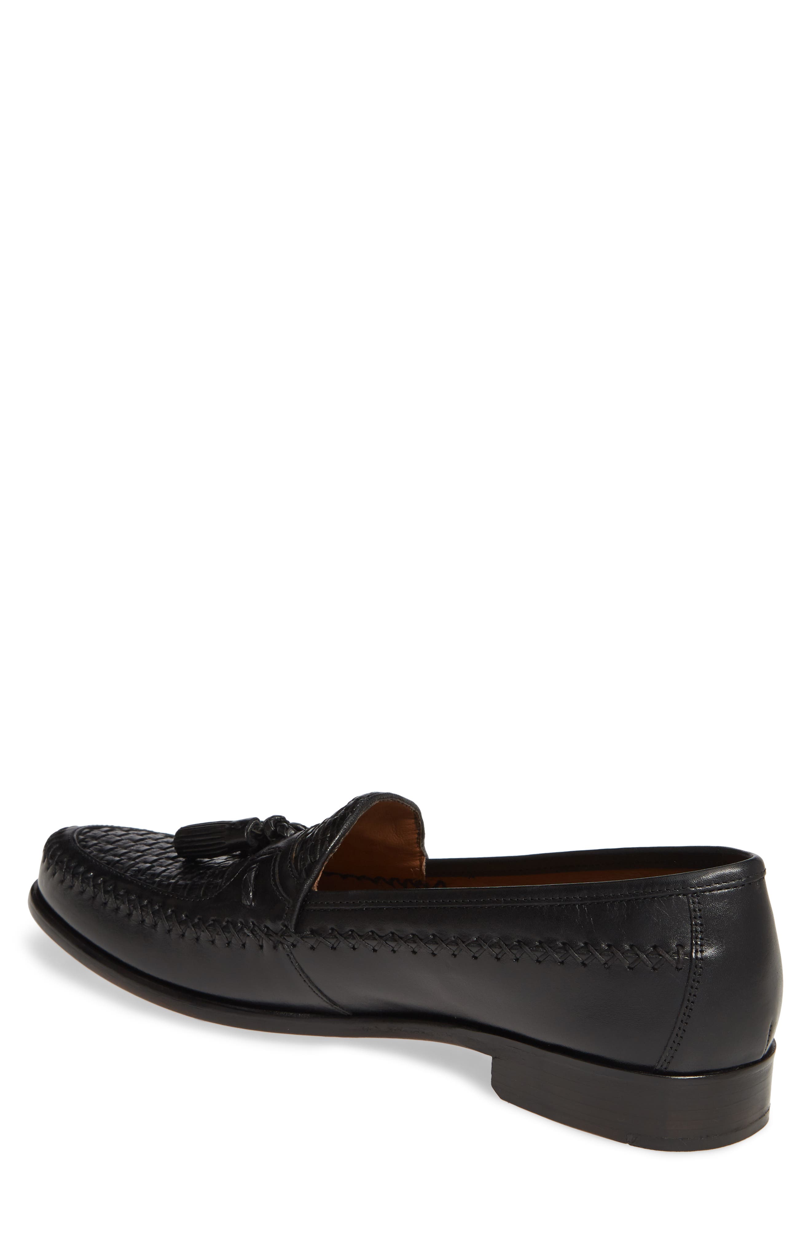 Johnston & Murphy Domani Woven Tassel Loafer, Alternate, color, 
